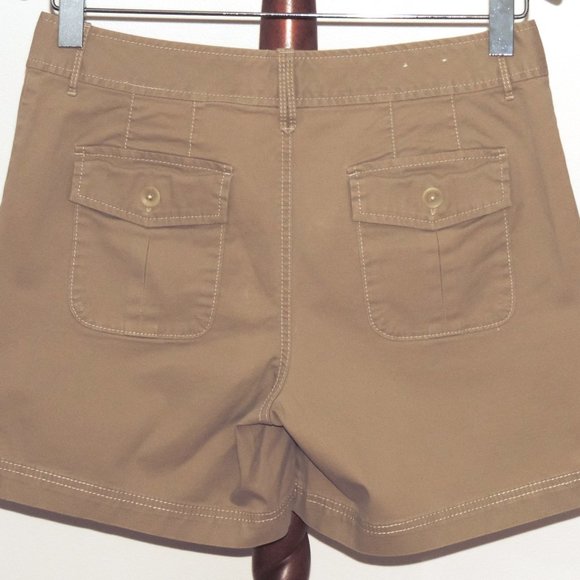 Eddie Bauer Mercer Fit Tan Beige Khaki Shorts - Picture 3 of 3